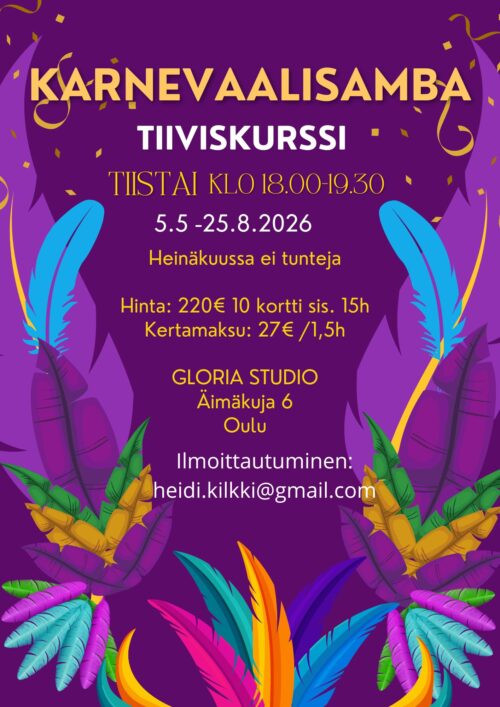 Karnevaalisamban lyhytkurssi